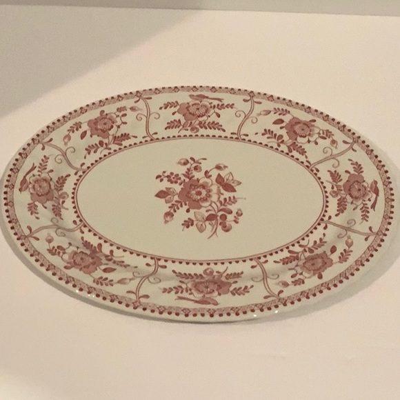 Johnson Brothers Other - Red and Cream Oval Platter